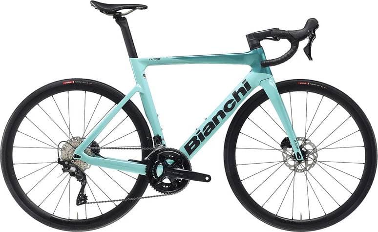 Bianchi Oltre Race 105 Celeste 61 Herrcykel