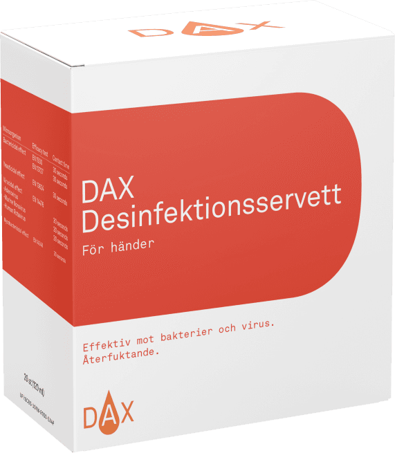 Dax Disinfectant Wipes 20-pack