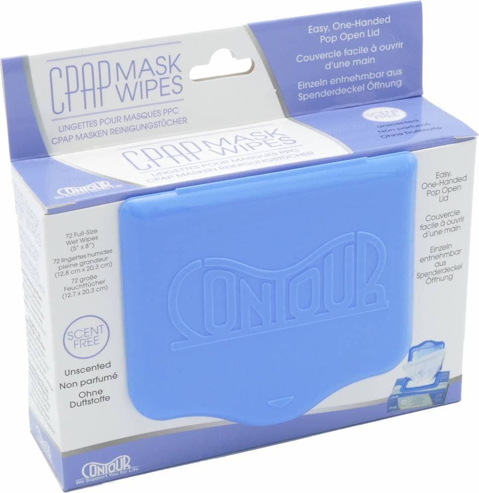 Contour CPAP Mask wipes Rengöringsservetter 72 st 72-pack