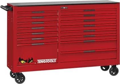 Teng Tools Stålrullande Verktygsskåp 15 Lådor