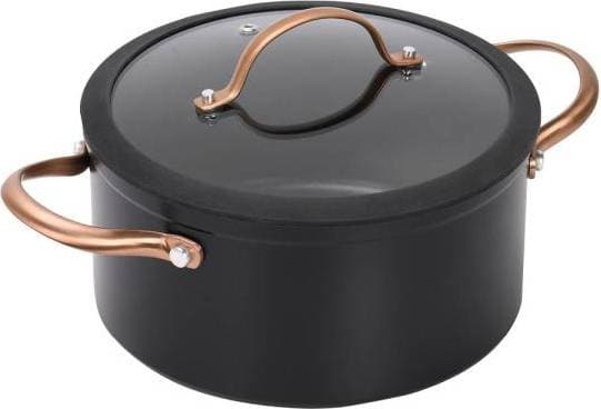 Modern House Black Copper Gryta 3 L Svart Koppar med lock 3 L