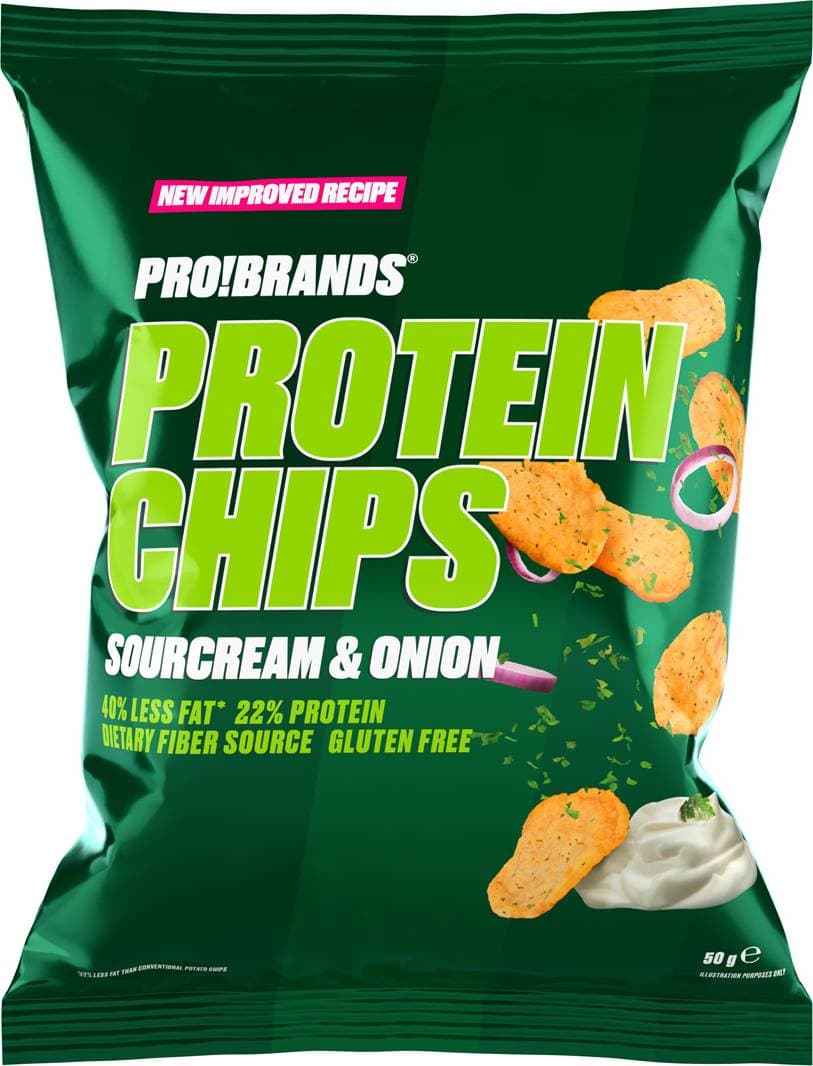 ProBrands Protein Chips Sour Cream & Onion 50g 50g 1pack