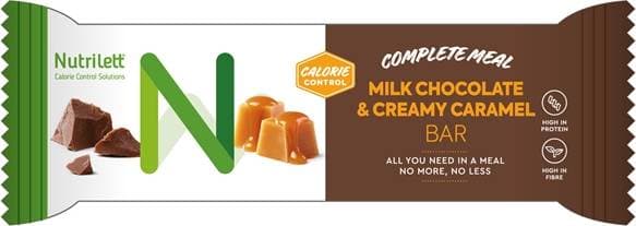 Nutrilett Smart Meal Milk Chocolate & Creamy Caramel Bar 60g 1 st