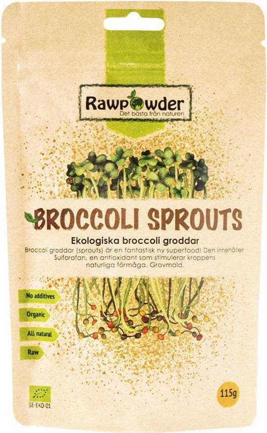 Rawpowder Broccoligroddar Pulver