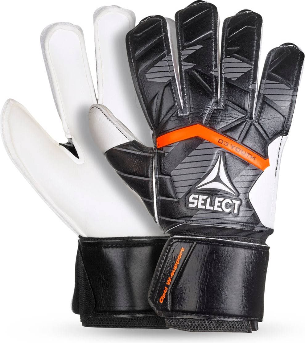 Select 03 Youth Gk Glove Målvakt - Black/White