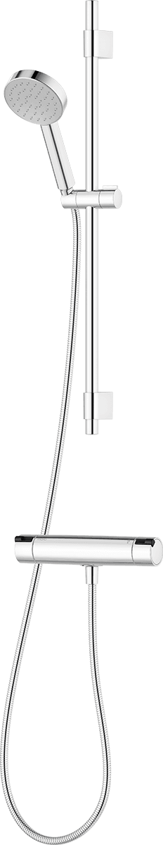 Mora Duschpaket MMIX II Krom Blank Rund Eco-Stopp 160 mm