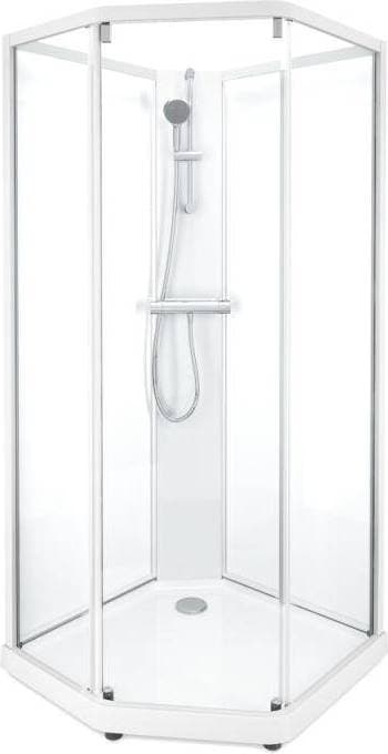 Contura Showerama Classic Pentagonal Duschkabin 900x900x2080mm