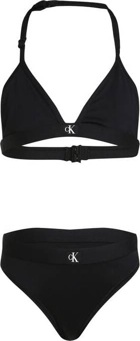 Calvin Klein Triangle Bikini Set - Black