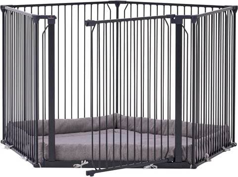 BabyDan CombiFit 5-Sided Playpen Black