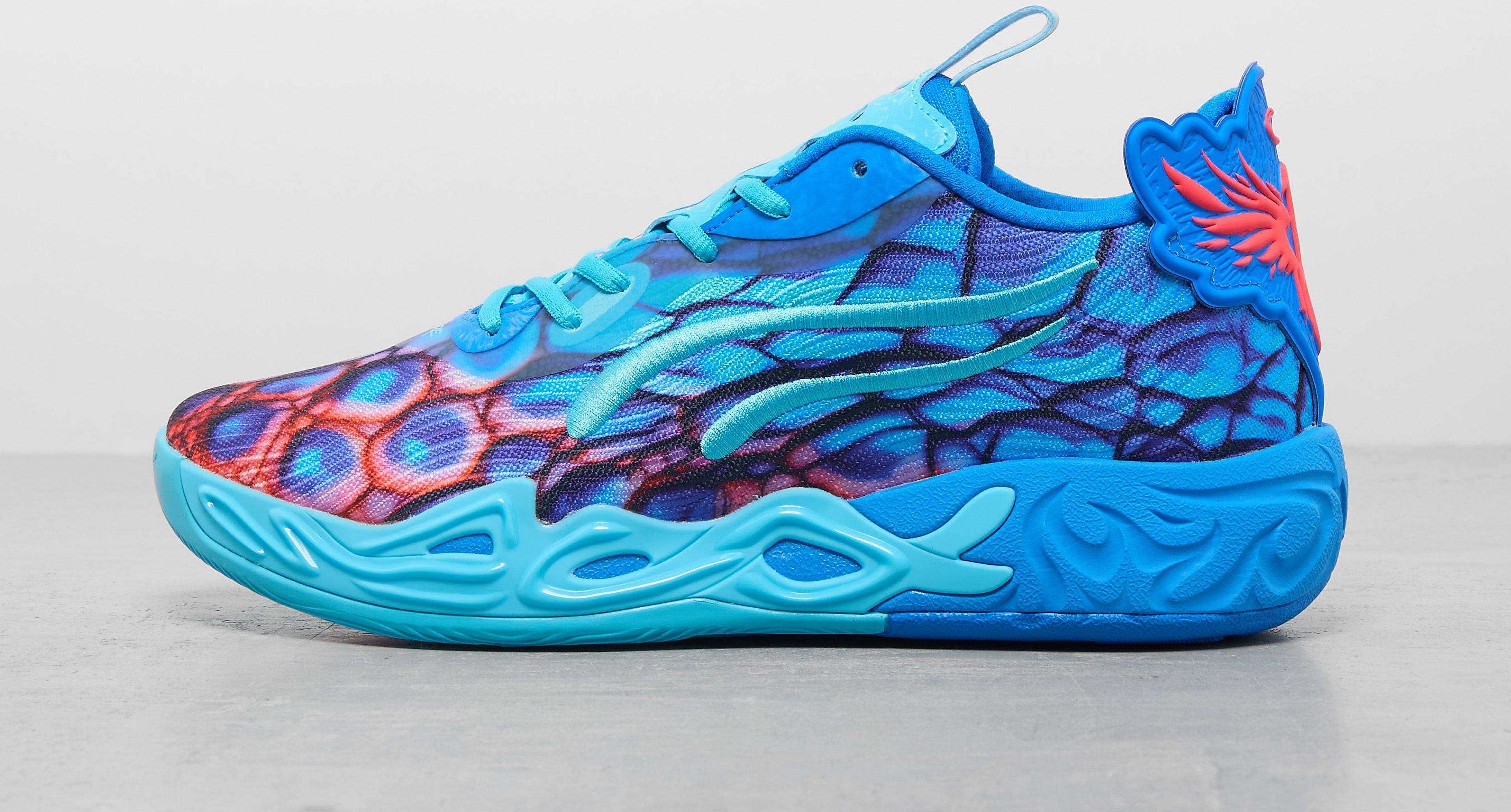 Puma MB.04 Lo Alien Skins Basketball Shoes - Blue