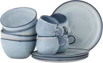 Bloomingville Sandrine Breakfast Set of 4 Blue 700 ml Set of 4 Servis