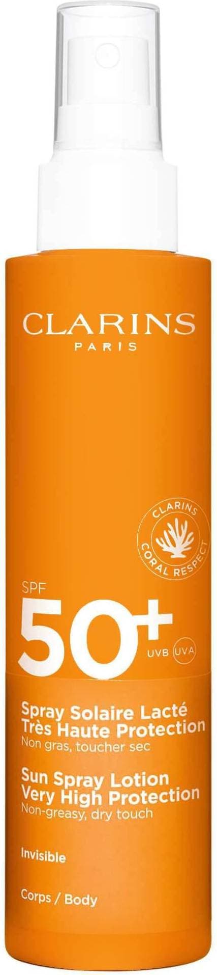 Clarins Spray Solaire Lacté Très Haute Protection SPF50+ 150ml