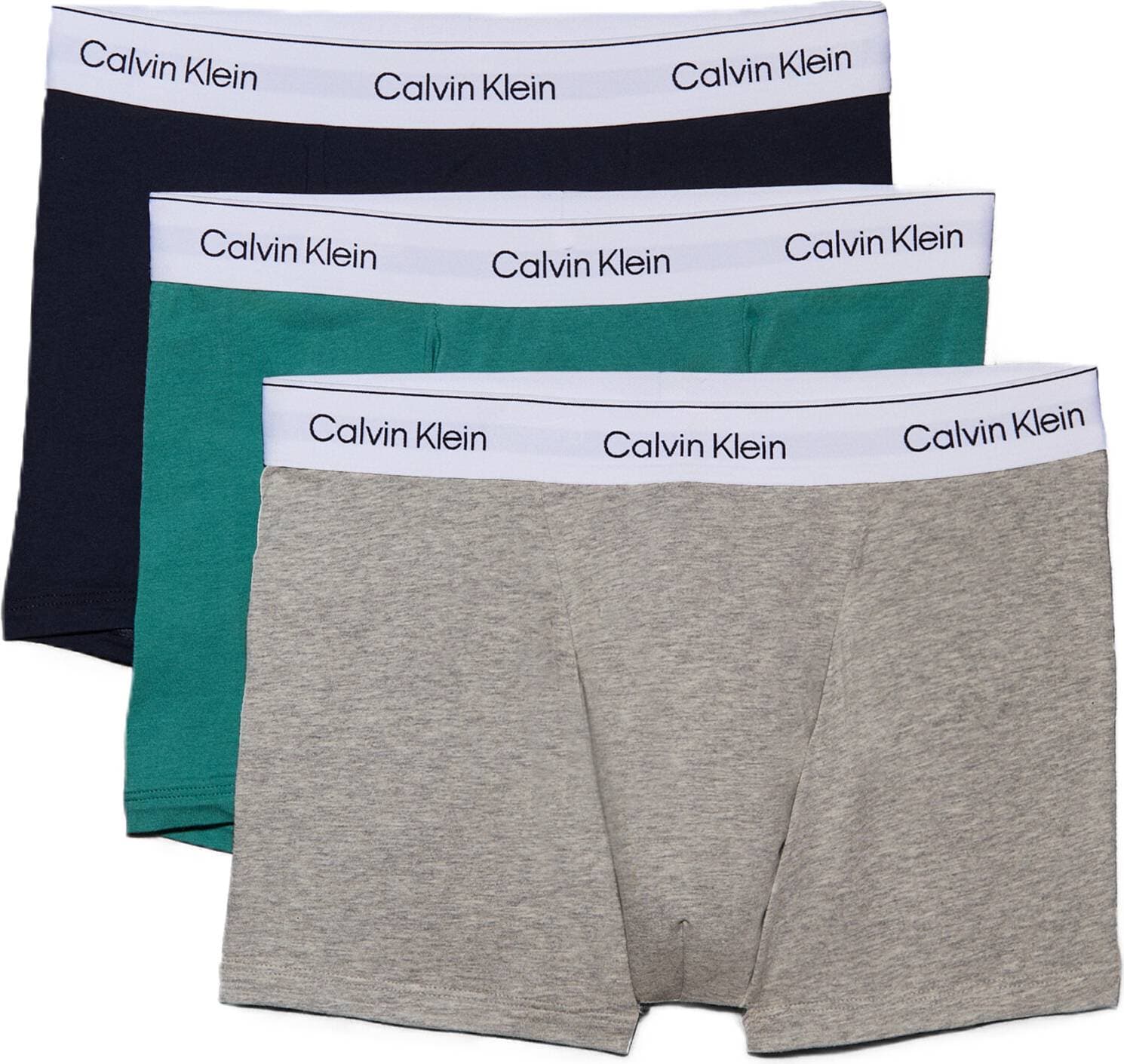 Calvin Klein 3 Pack Cotton Stretch Boxers - Multicolour