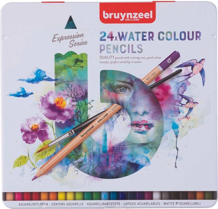 Bruynzeel Expression Aquarel pens 24st