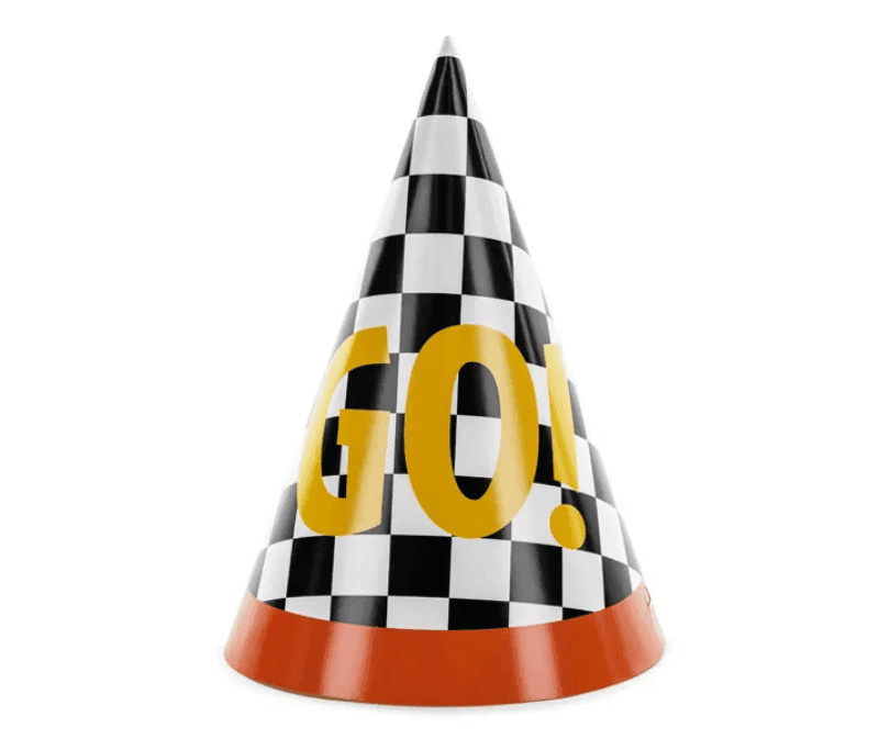 PartyDeco Partyhattar GO! Mix 6-pack