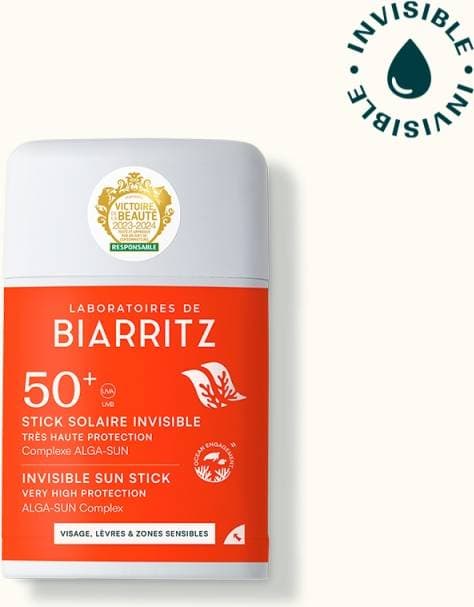 Laboratoires de Biarritz Suncare Invisible Stick SPF50+ 10 g