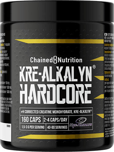 Chained Nutrition Kre-Alkalyn Hardcore Capsules 160 st