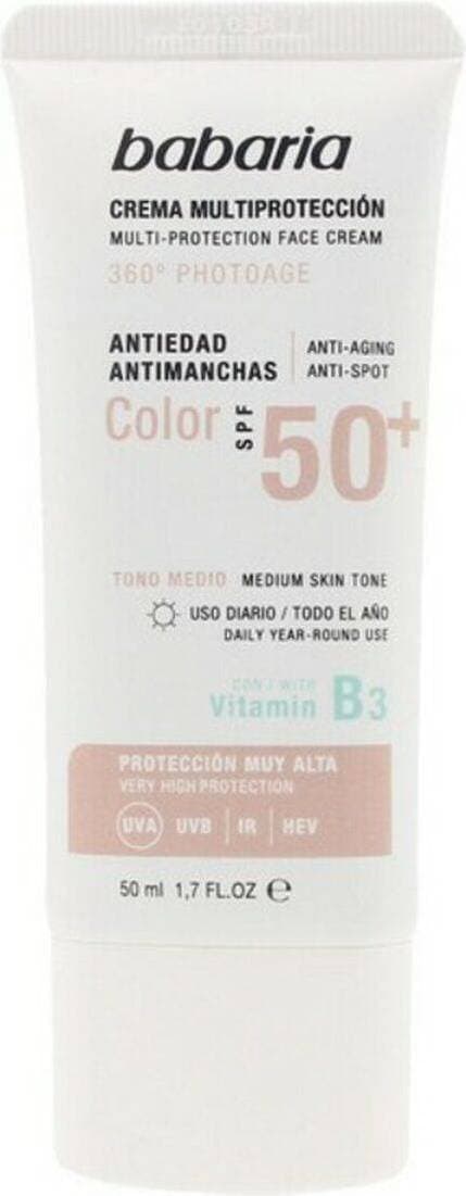 Babaria Multi-Protection Face Cream SPF50 50ml