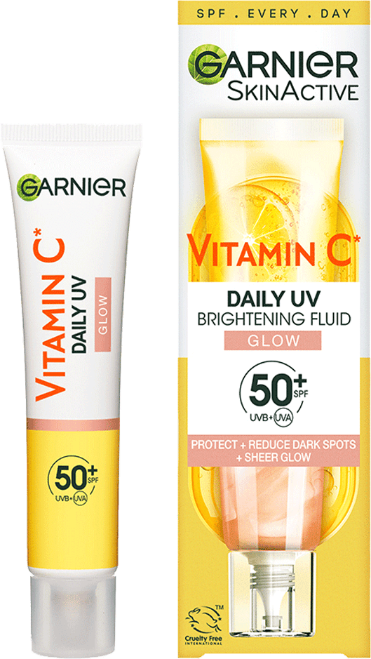 Garnier Vitamin C Daily UV Brightening Fluid Sheer Glow SPF50+