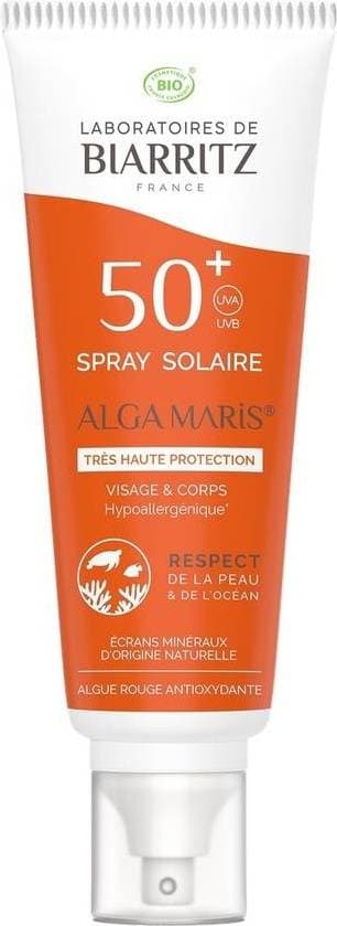 Laboratoires de Biarritz Alga Maris Sunscreen Spray SPF50+ 100ml