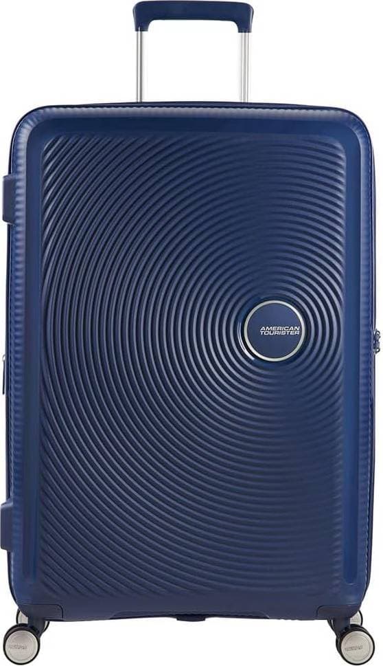 American Tourister SoundBox Spinner Expandable 67cm - Midnight Navy