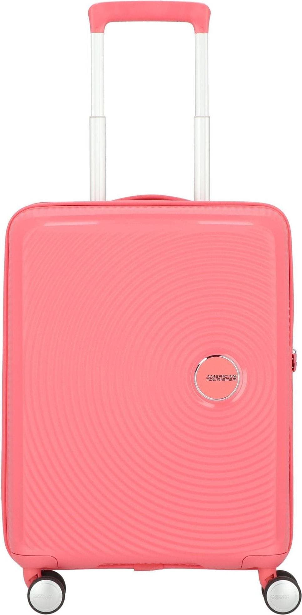 American Tourister Soundbox Spinner Expandable 55cm - Sun Kissed Coral