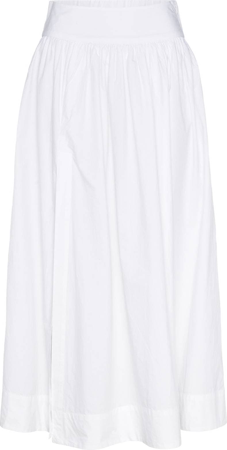 Gina Tricot Poplin Skirt - Vit