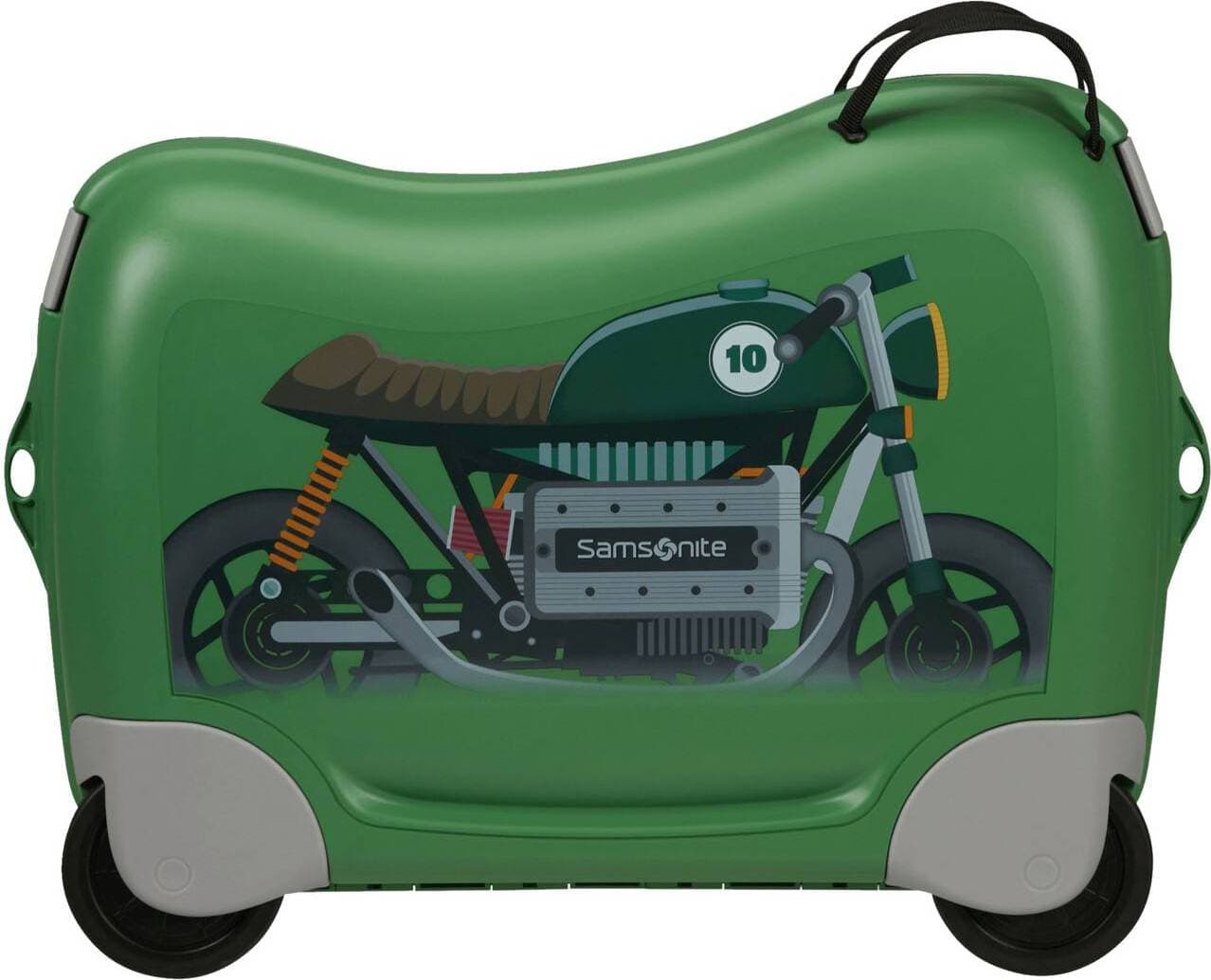 Samsonite Dream2Go Ride-On Resväska 30L Vagn Hårt Skal Grön