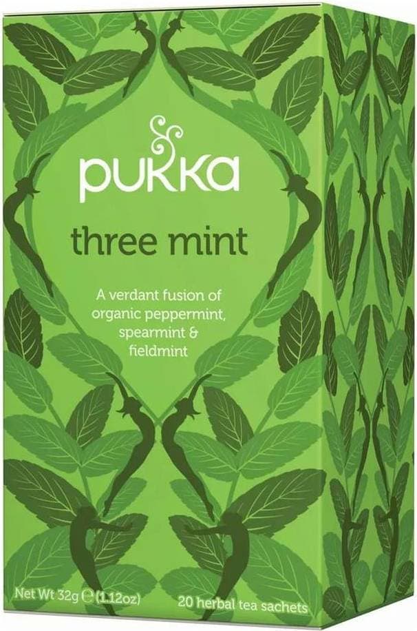 Pukka Three Mint 32g 20st