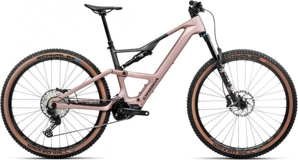 Orbea El Mtb Rise Sl M20 630w 2025 XL - Desert Rose/Carbon Raw Unisex