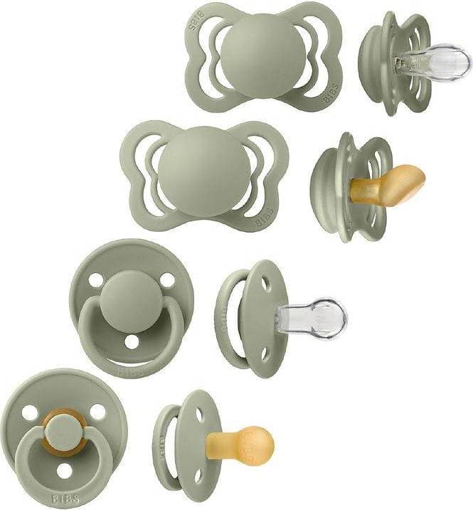 Bibs New Baby Try-It Collection 4-pack - Sage