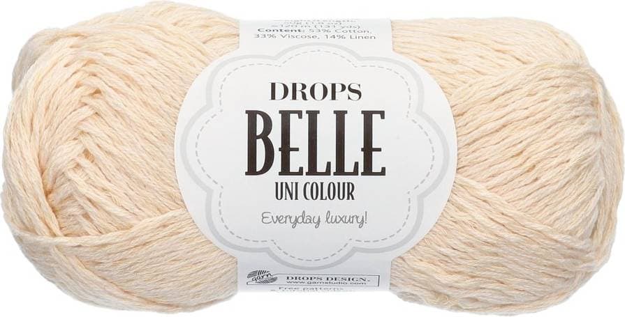 Drops Design Belle Uni Colour Off White 120m