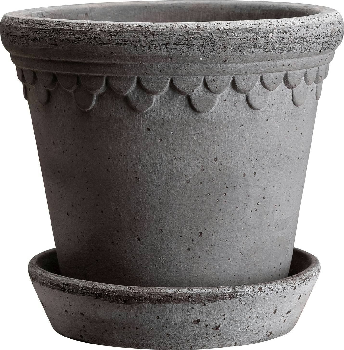 Bergs Potter Københavner Pot - Grey Terracotta ∅25cm