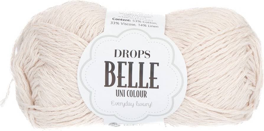Drops Design Belle Uni Colour Pearl 120m