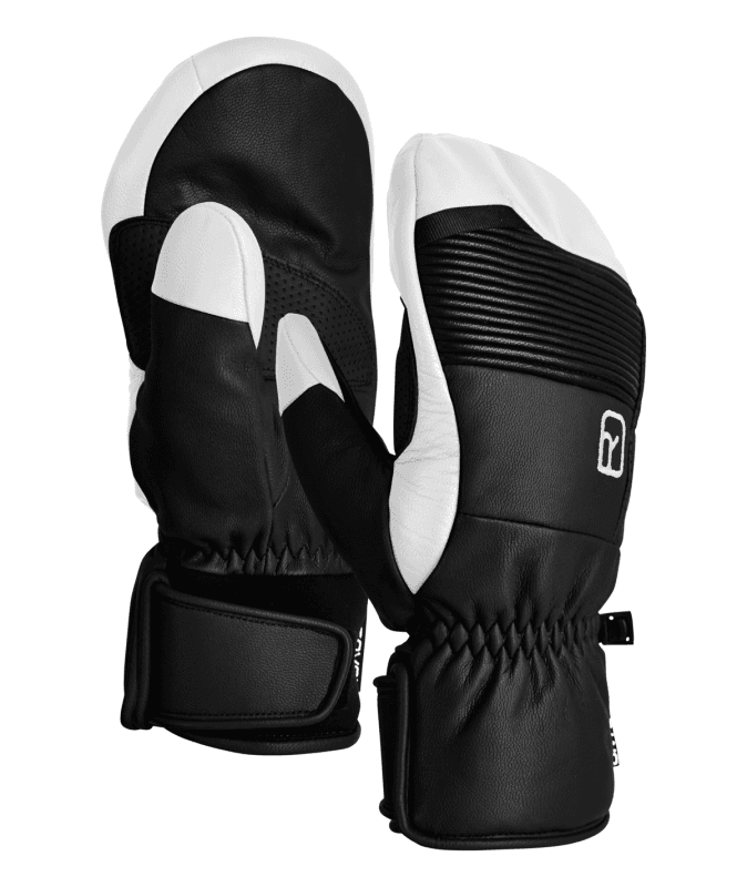 Ortovox Full Leather Handskar - Black Raven