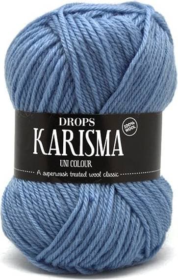 Drops Design Karisma Uni Colour Light Jeans Blue 100m