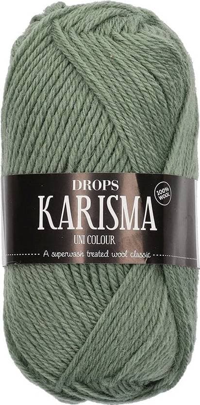 Drops Design Karisma Uni Colour Laurel Green 100m