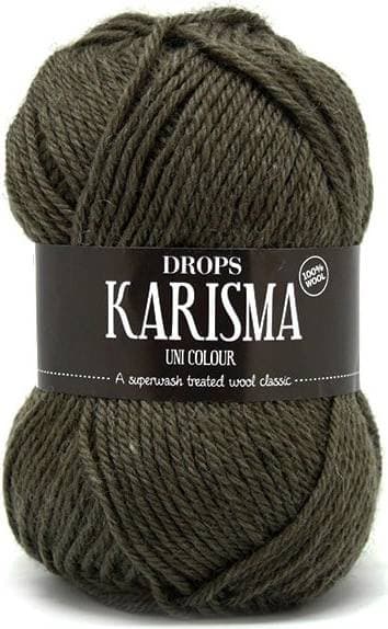 Drops Design Karisma Uni Colour Olive 100m
