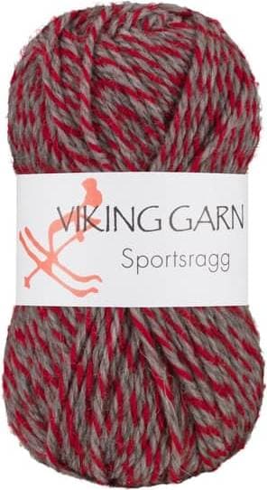 Viking of Norway Sportsragg Grå/Rød 100m