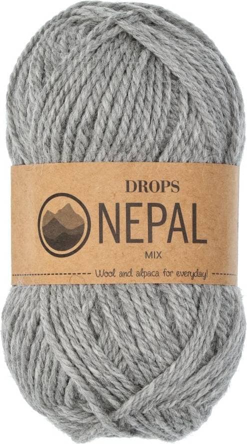 Drops Design Nepal Mix Grey 75m