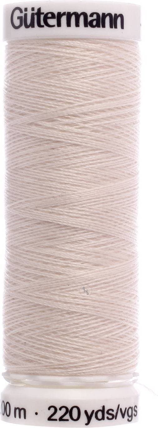 Gutermann Sew All Thread Creamy (Shade 802) 200m