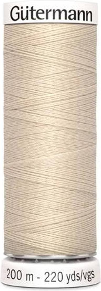 Gutermann Sew All Thread Ivory (Shade 169) 200m
