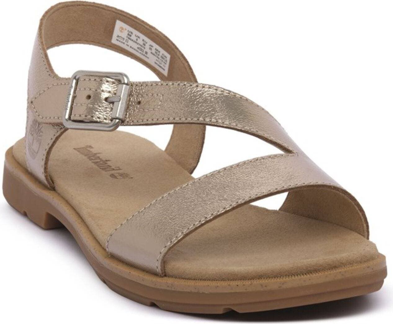 Timberland Calista Bay Backstrap Sandaler Med Guldton - Yellow