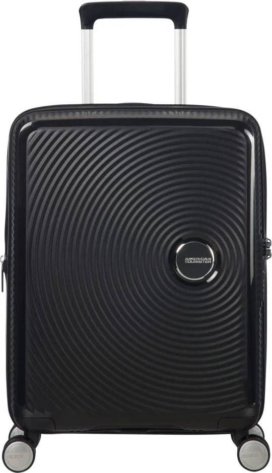American Tourister Soundbox Spinner Expandable 55cm - Black