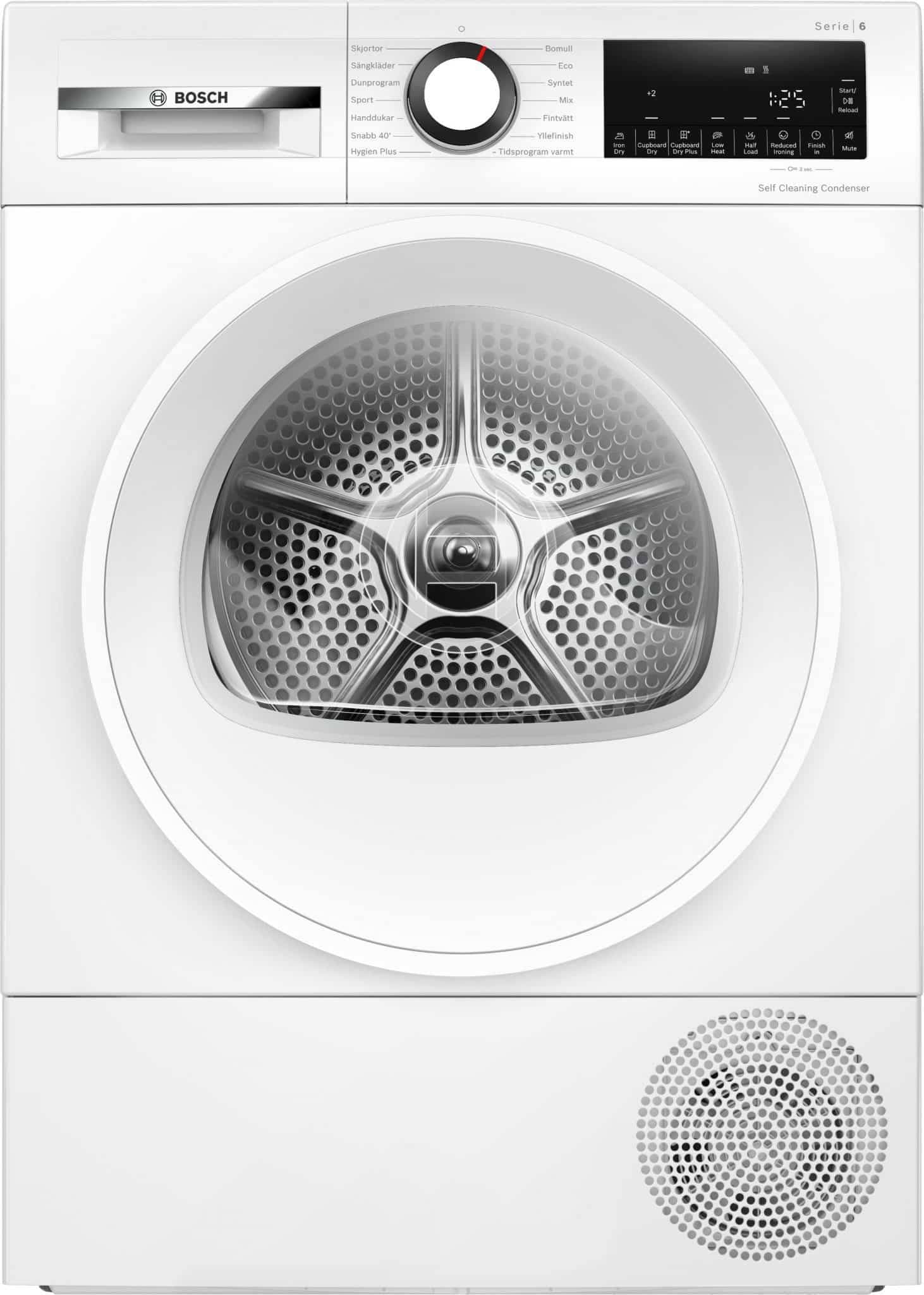 Bosch WQG2420ASN Serie 6 Värmepumpstorktumlare