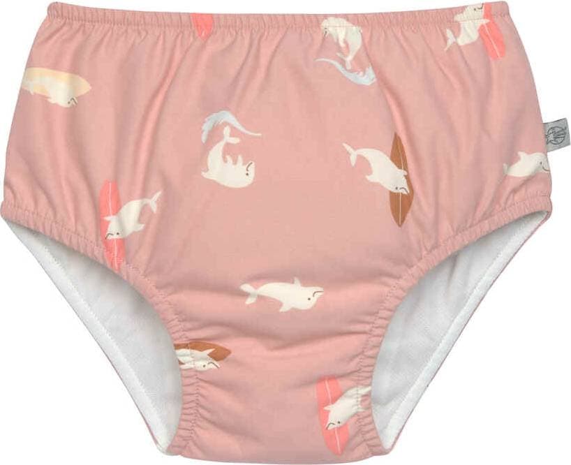 Lässig Badblöja Delfin Swim Diaper Dolphin Peach - Persika