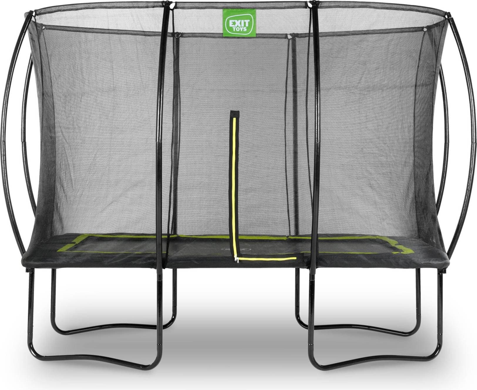 Exit Toys Silhouette Trampoline 214x305cm + Safety Net Black