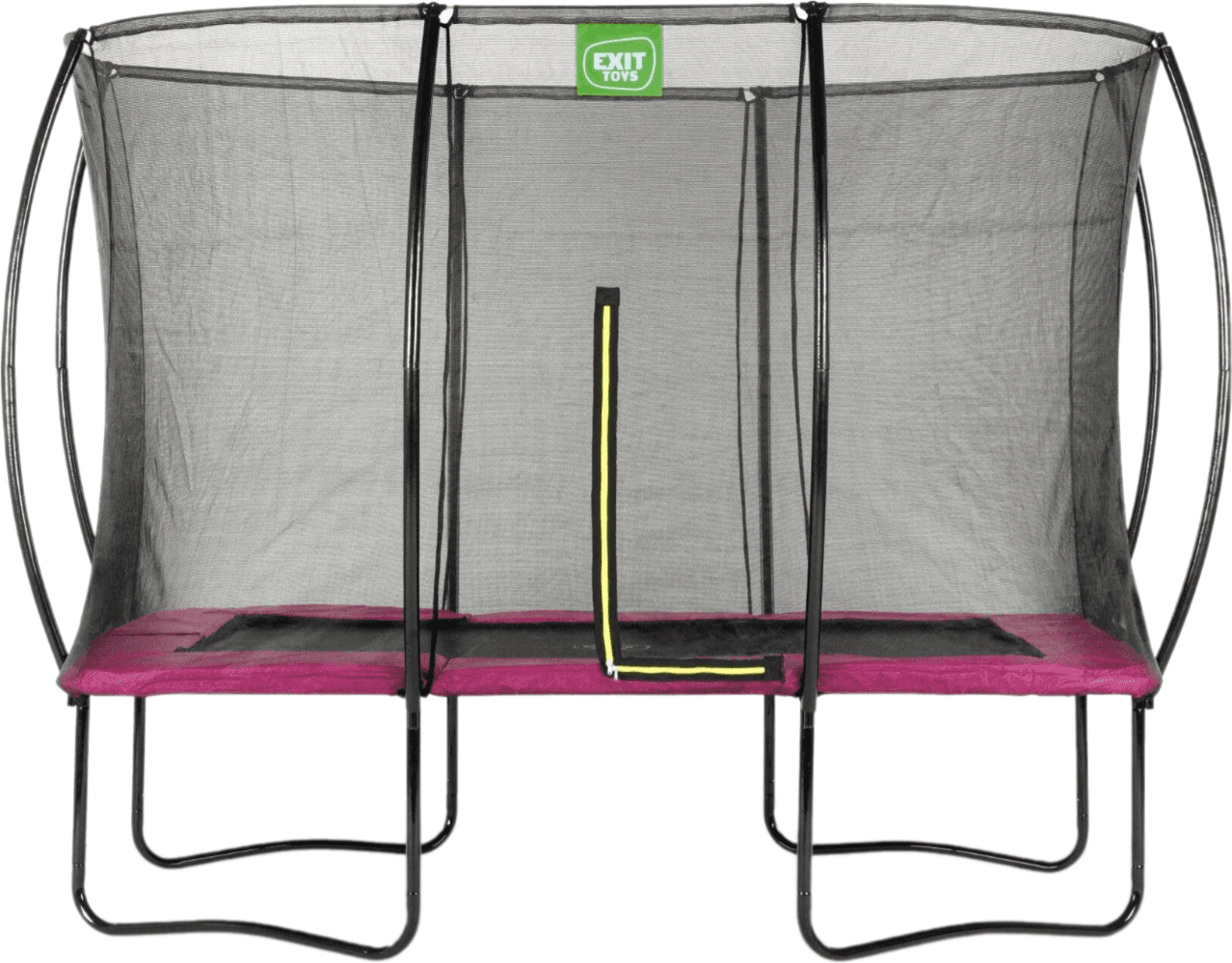 Exit Toys Silhouette Trampoline 214x305cm + Safety Net Pink