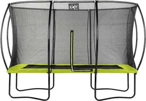 Exit Toys Silhouette Trampoline 244x366cm + Safety Net Green