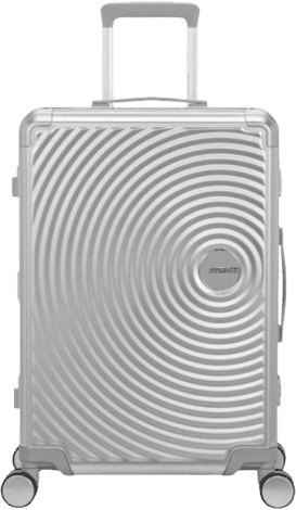 American Tourister Soundbox Alu Spinner 68cm - Silver
